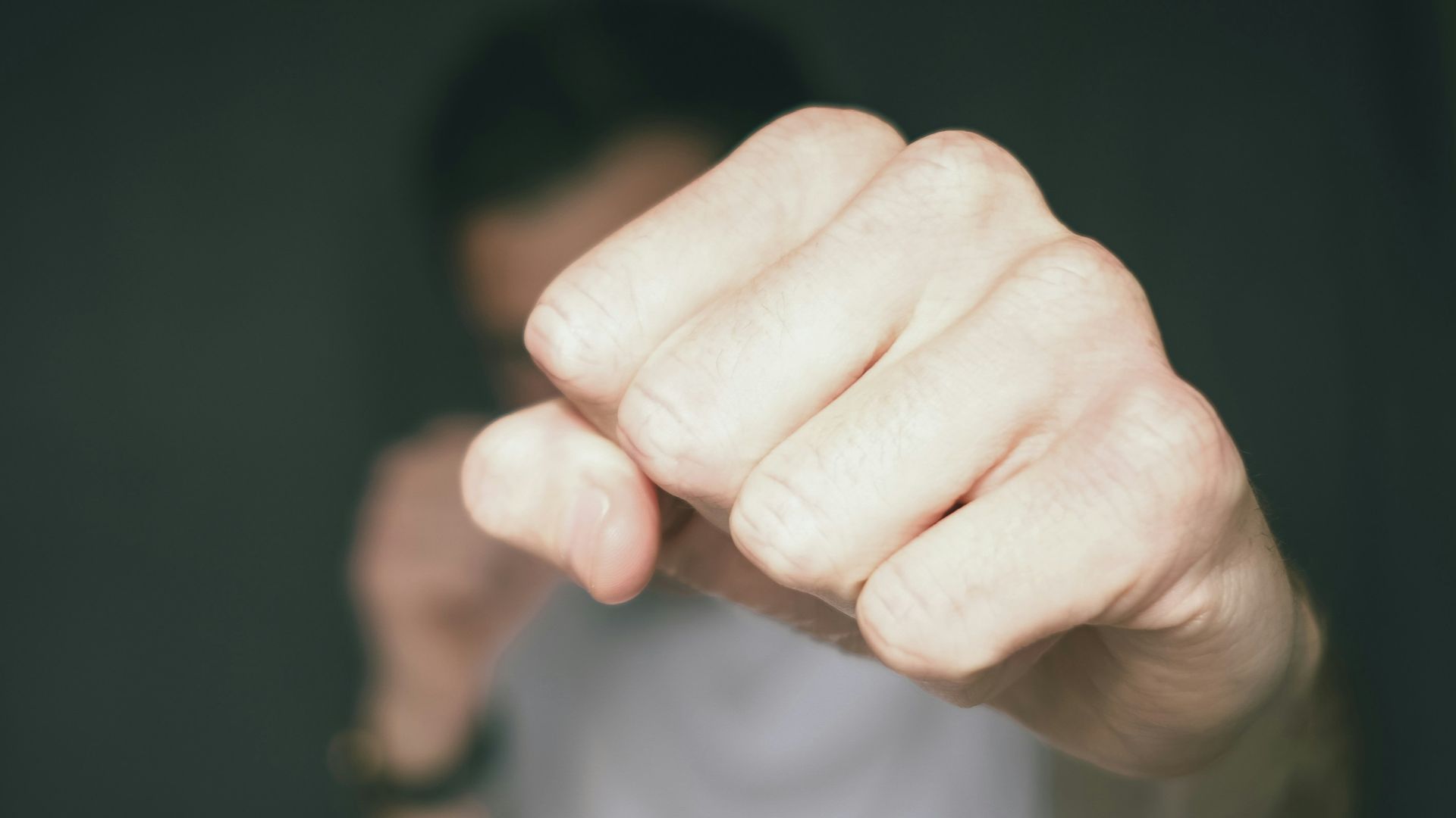 person holding persons hand