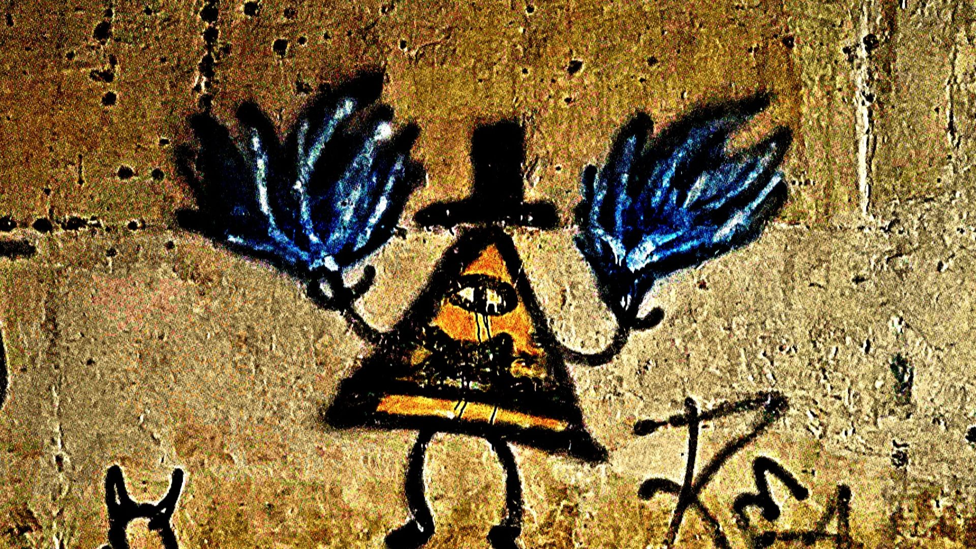 File:Bill Cipher graffiti.jpg