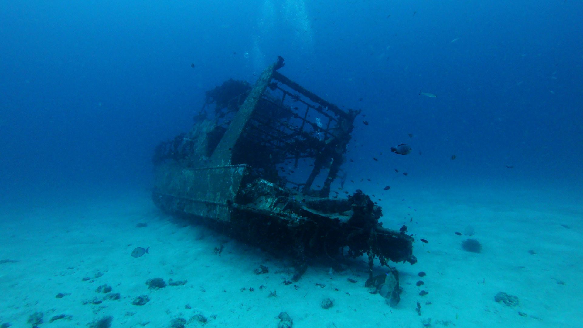 sunken ship