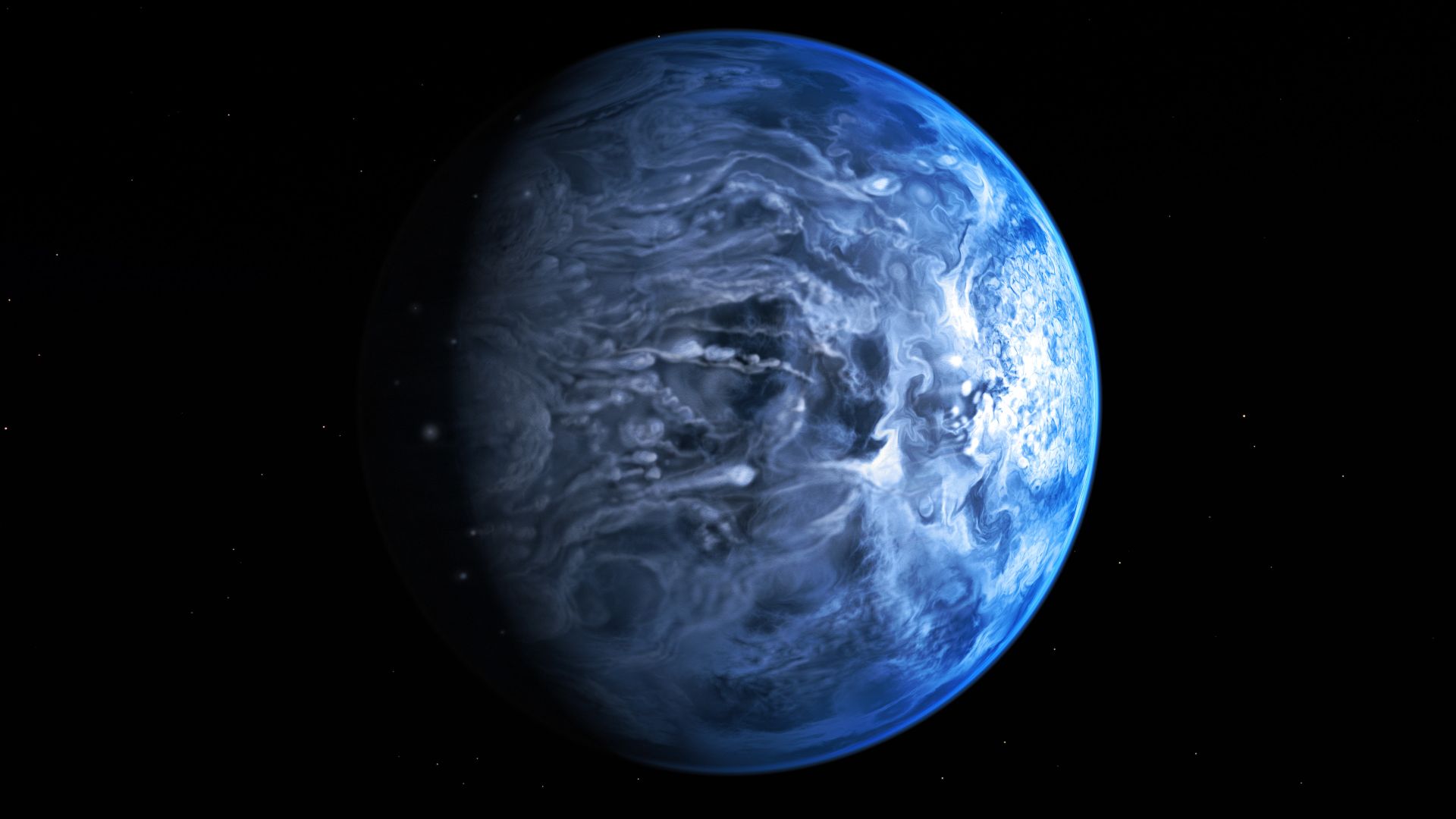 File:Artist’s impression of the deep blue planet HD 189733b.jpg