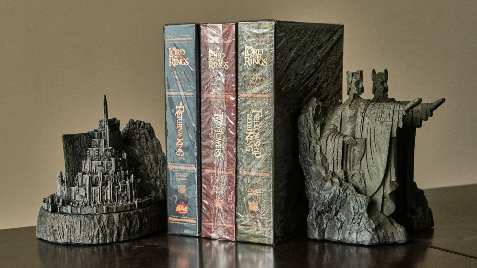 a couple of books sitting on top of a table