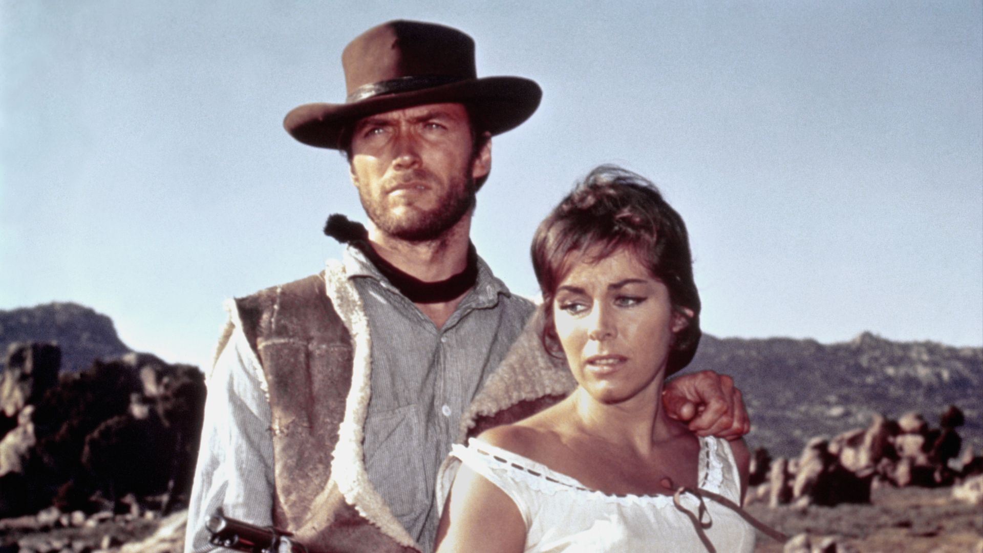 File:Clint Eastwood and Marianne Koch in