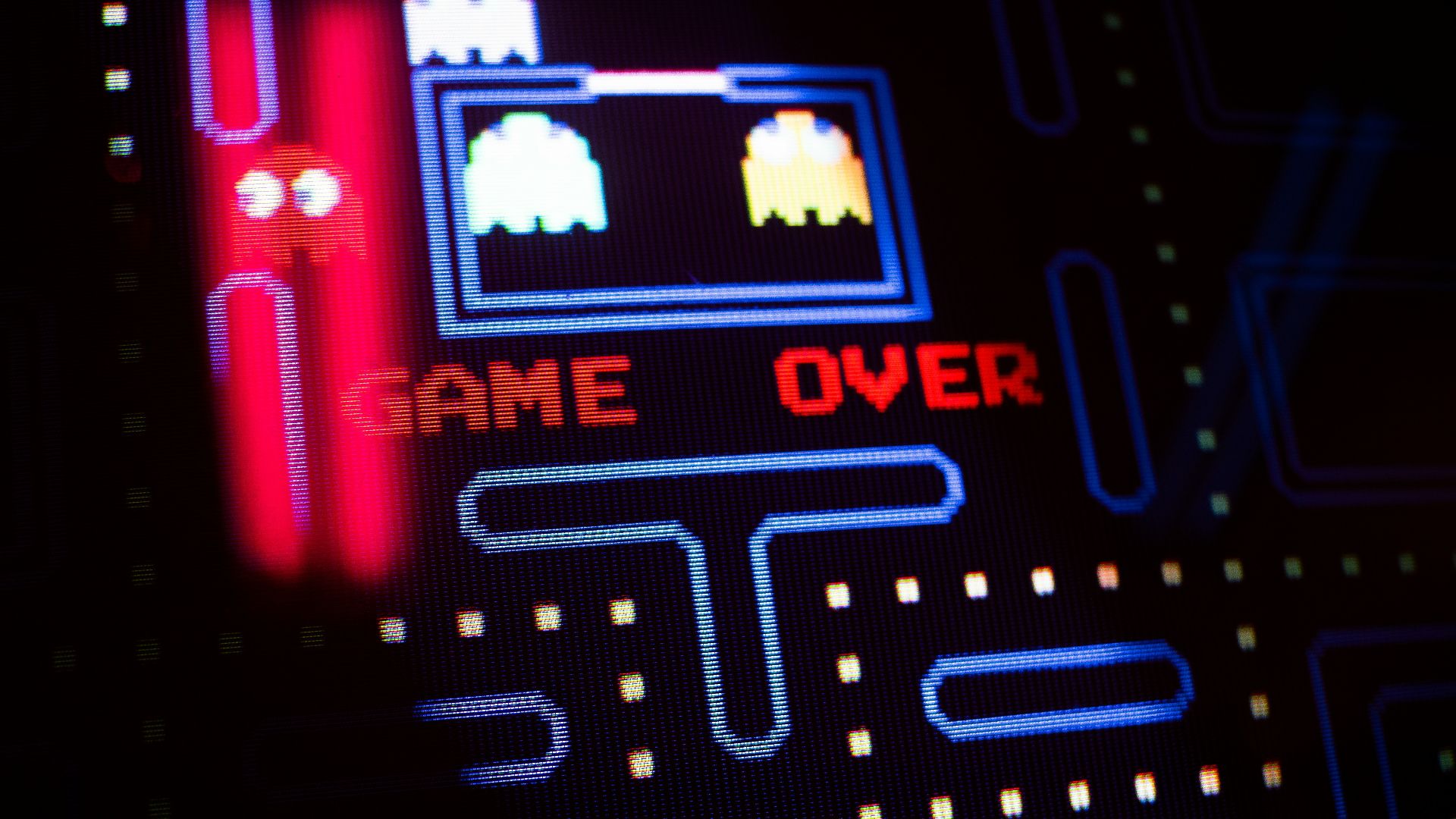Pacman arcade game