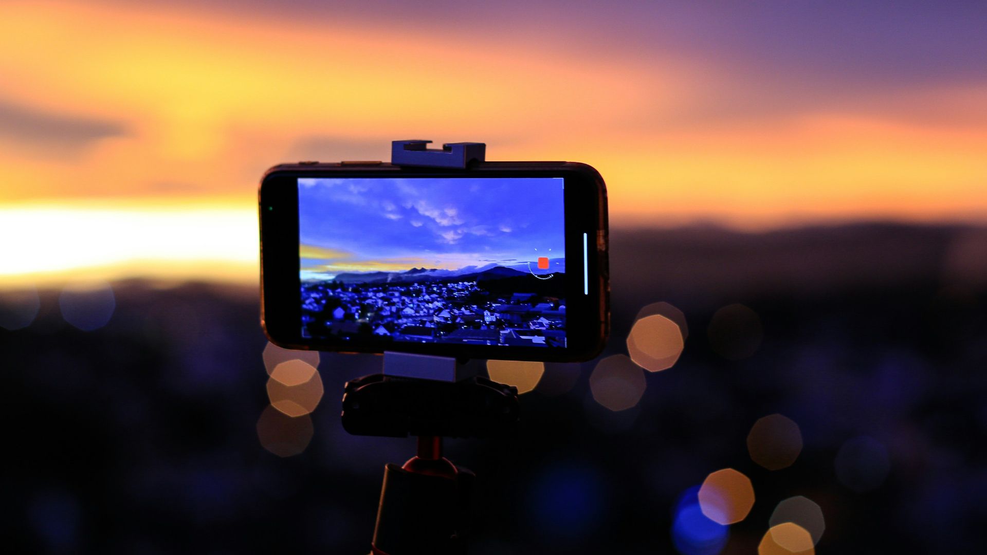 a camera on a tripod