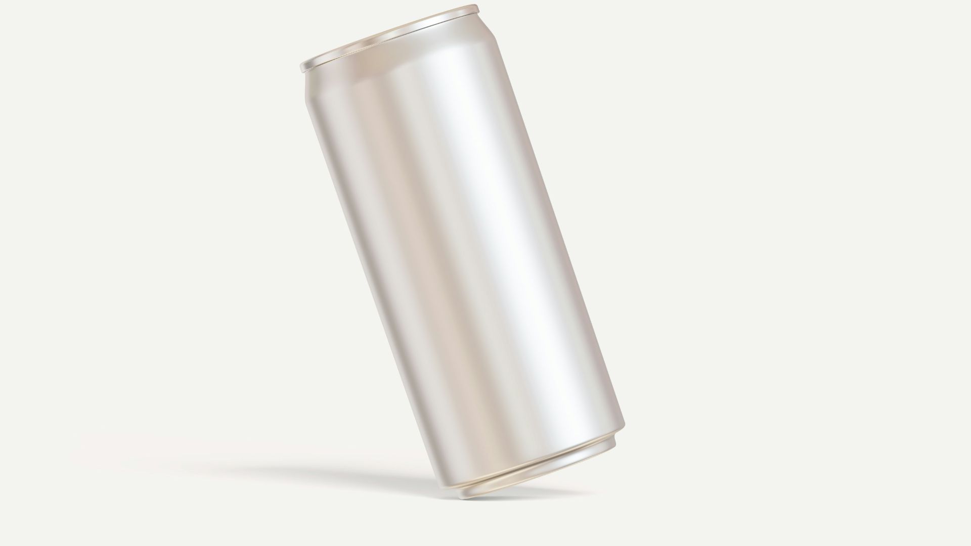 a can of soda on a white background