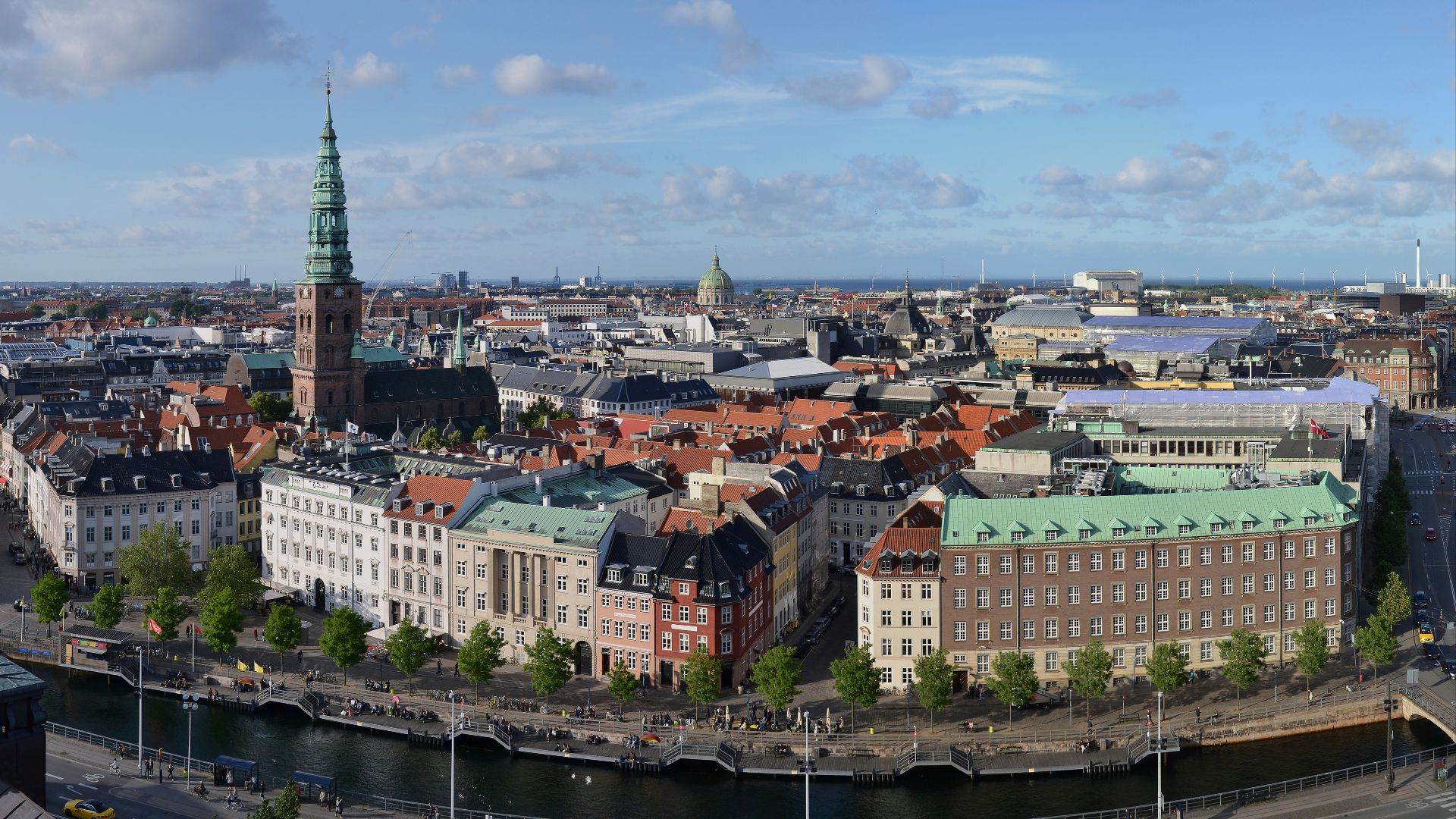 File:Copenhagen - view from Christiansborg castle.jpg