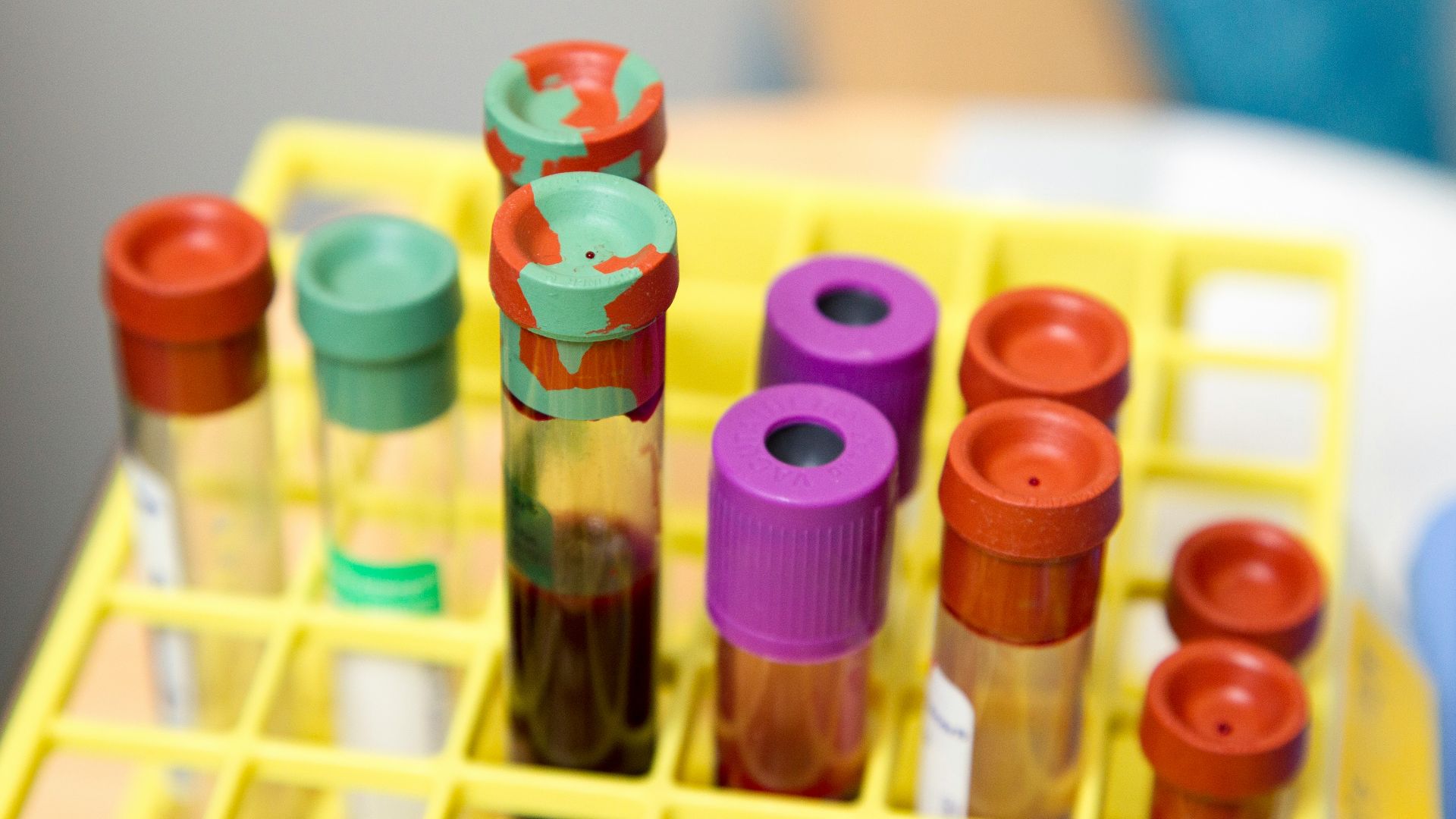 clear glass test tubes