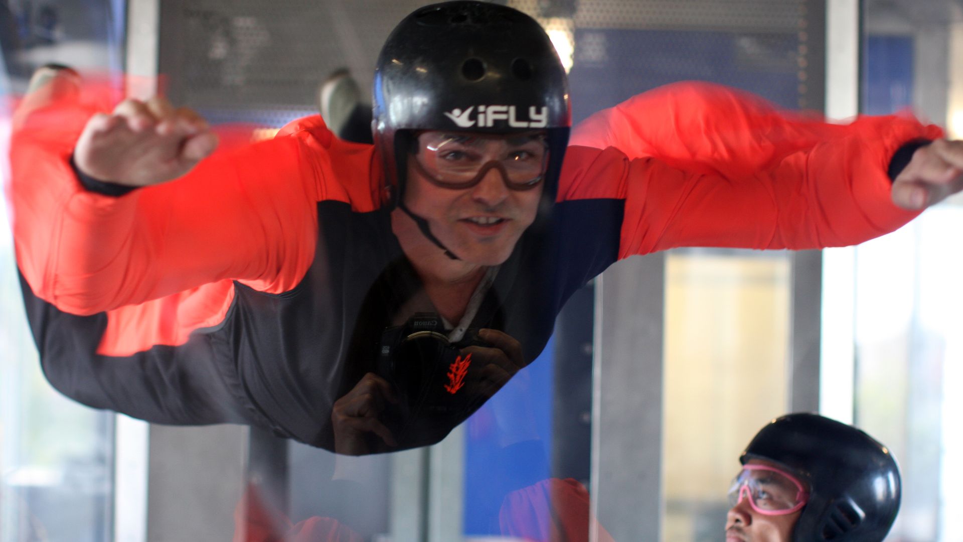 File:Vertical wind tunnel simulated skydiving.jpg