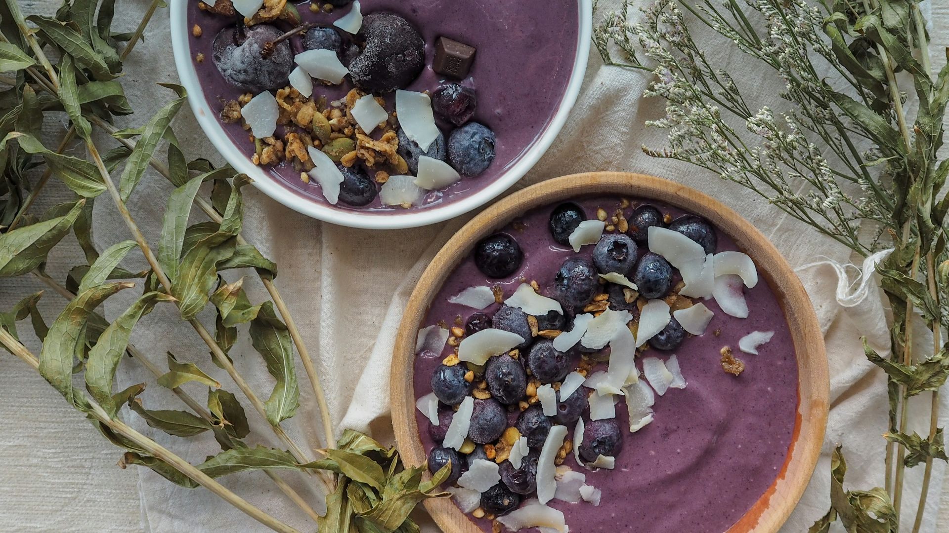 dessert with nuts and blackberry toppings