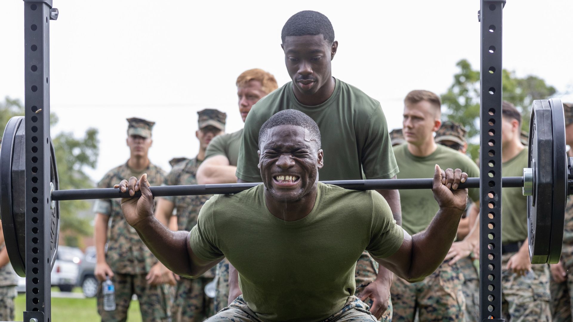 File:1st Lt. Nsikakabasi Ndem barbell squats.jpg