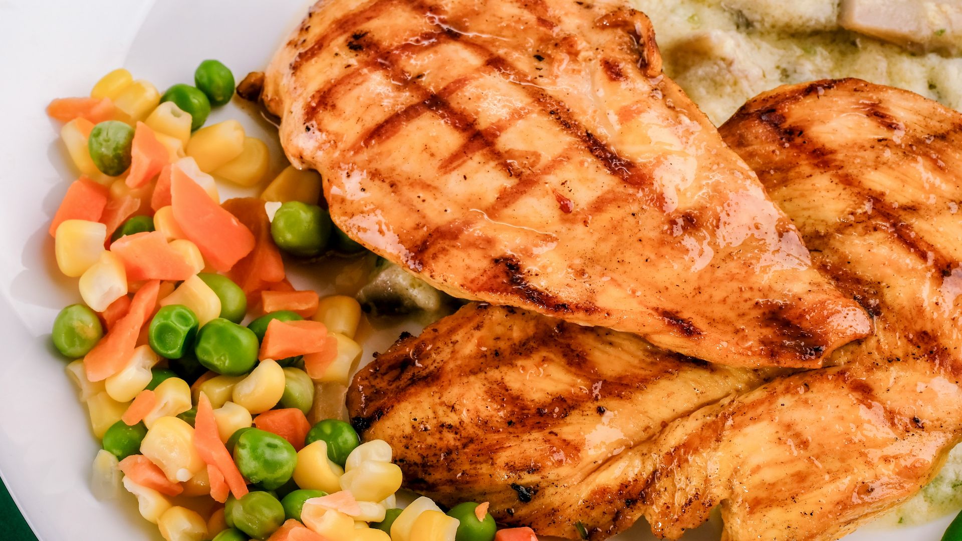 fried food on white ceramic plate