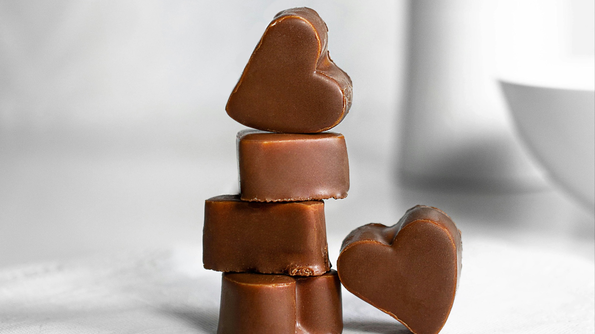 brown wooden heart shaped figurine