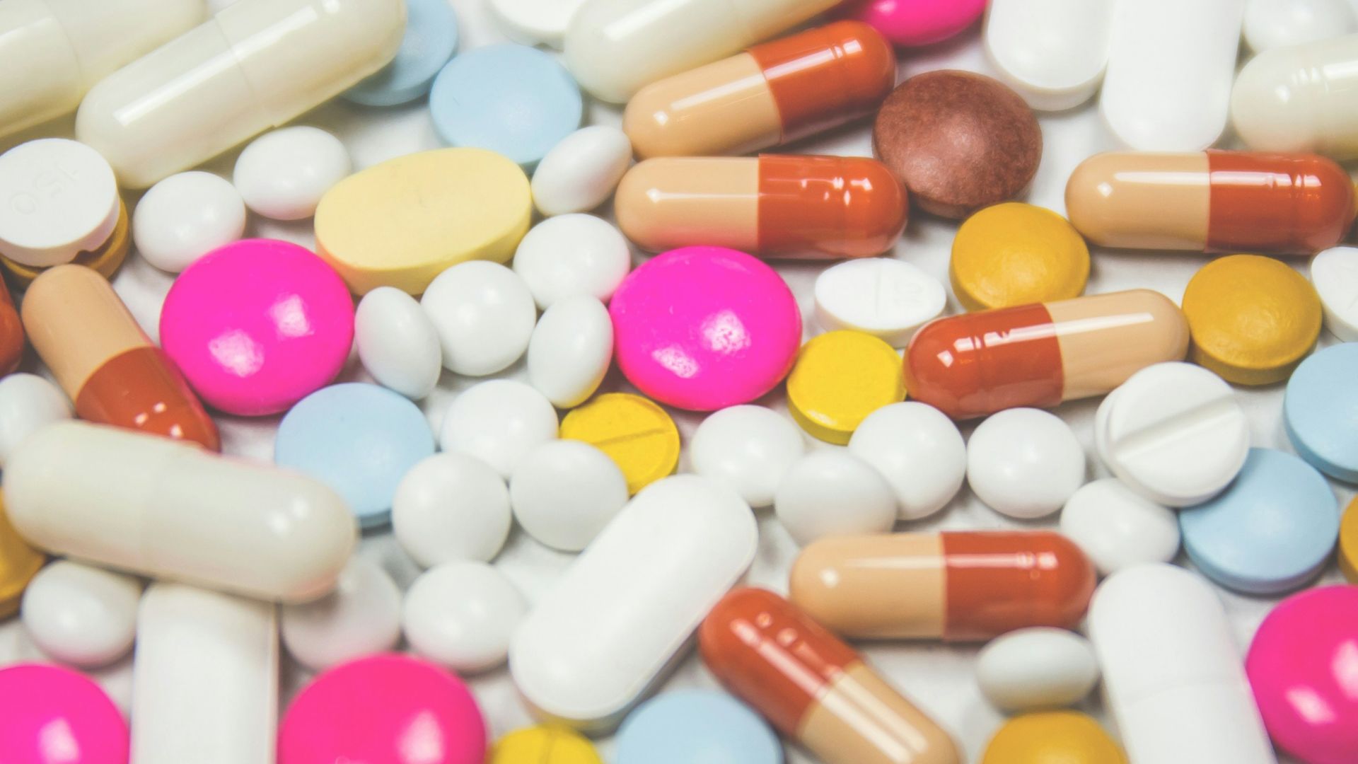 assorted medication tables and capsules