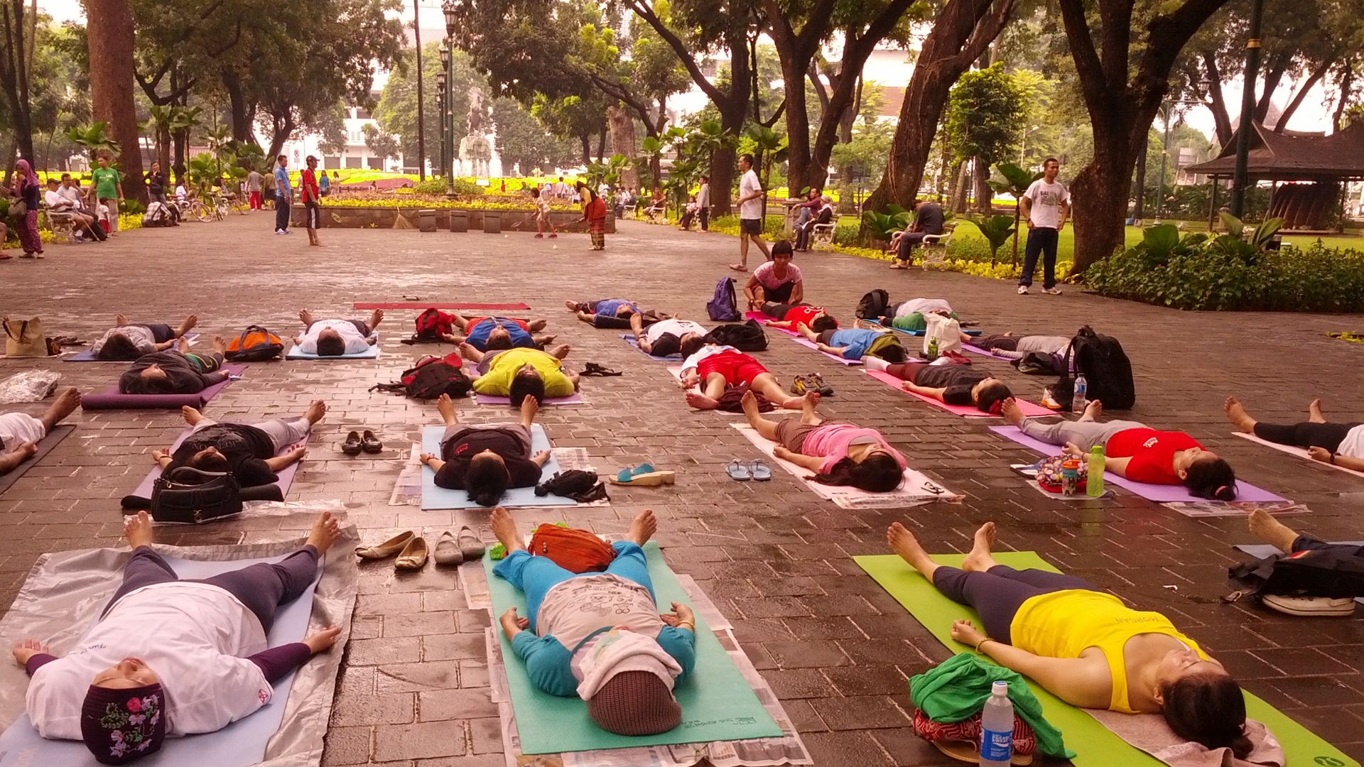 File:Savasana in yoga gembira community.jpg