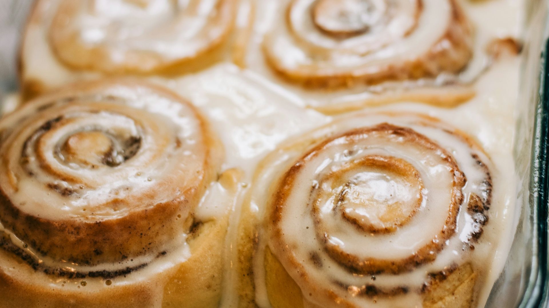 brown and white icing covered cake