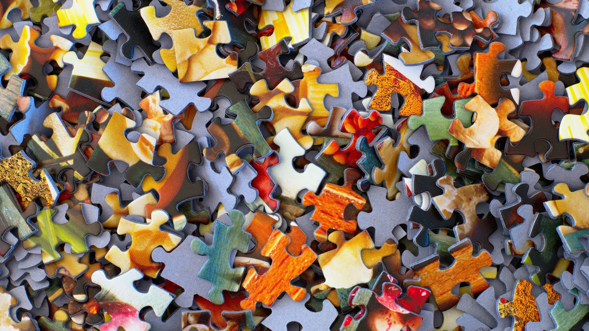 stack of jigsaw puzzle pieces