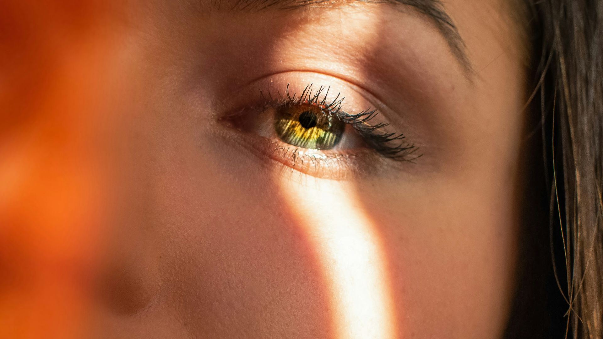 portrait of woman face