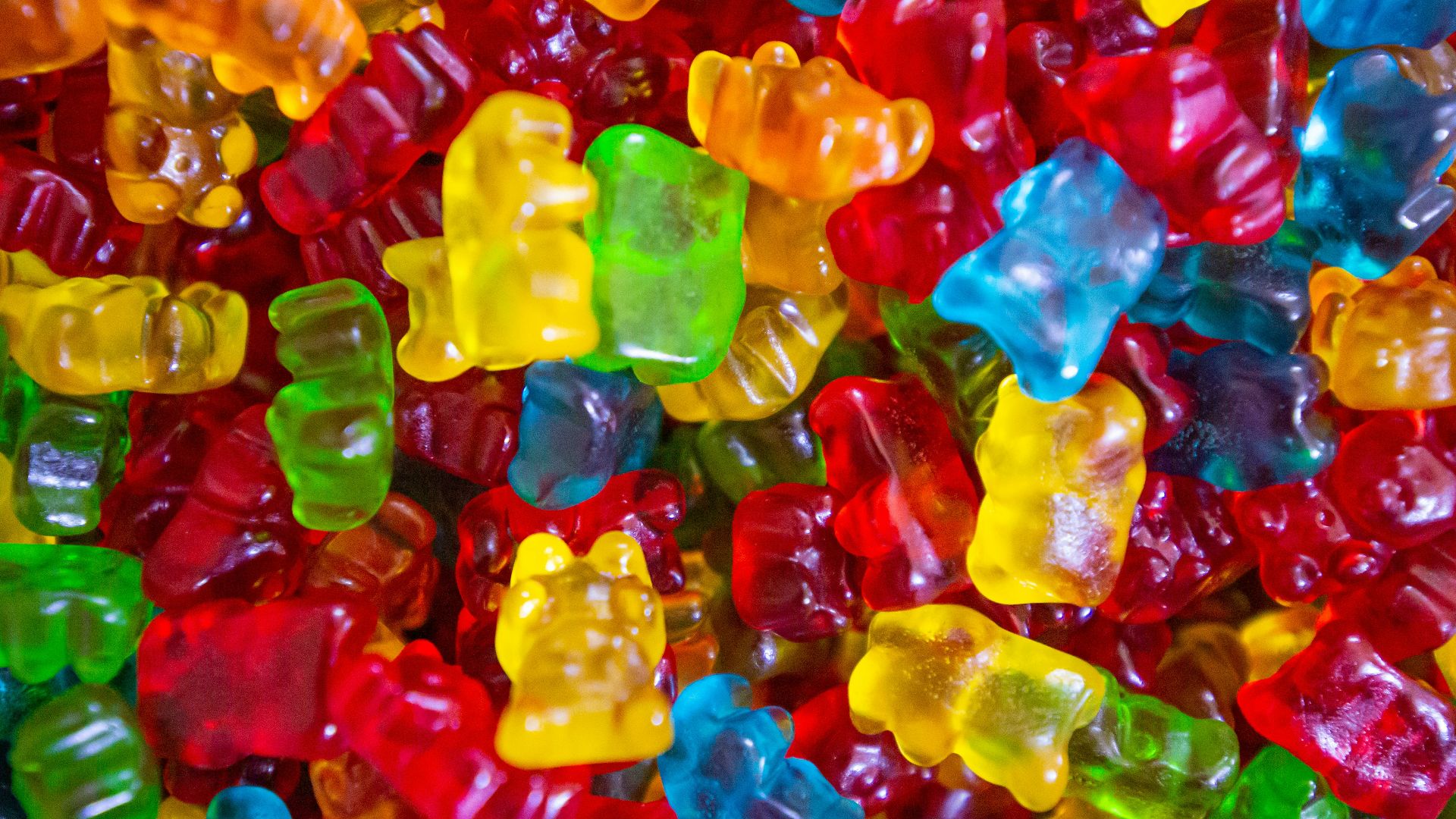 yellow green and red plastic beads