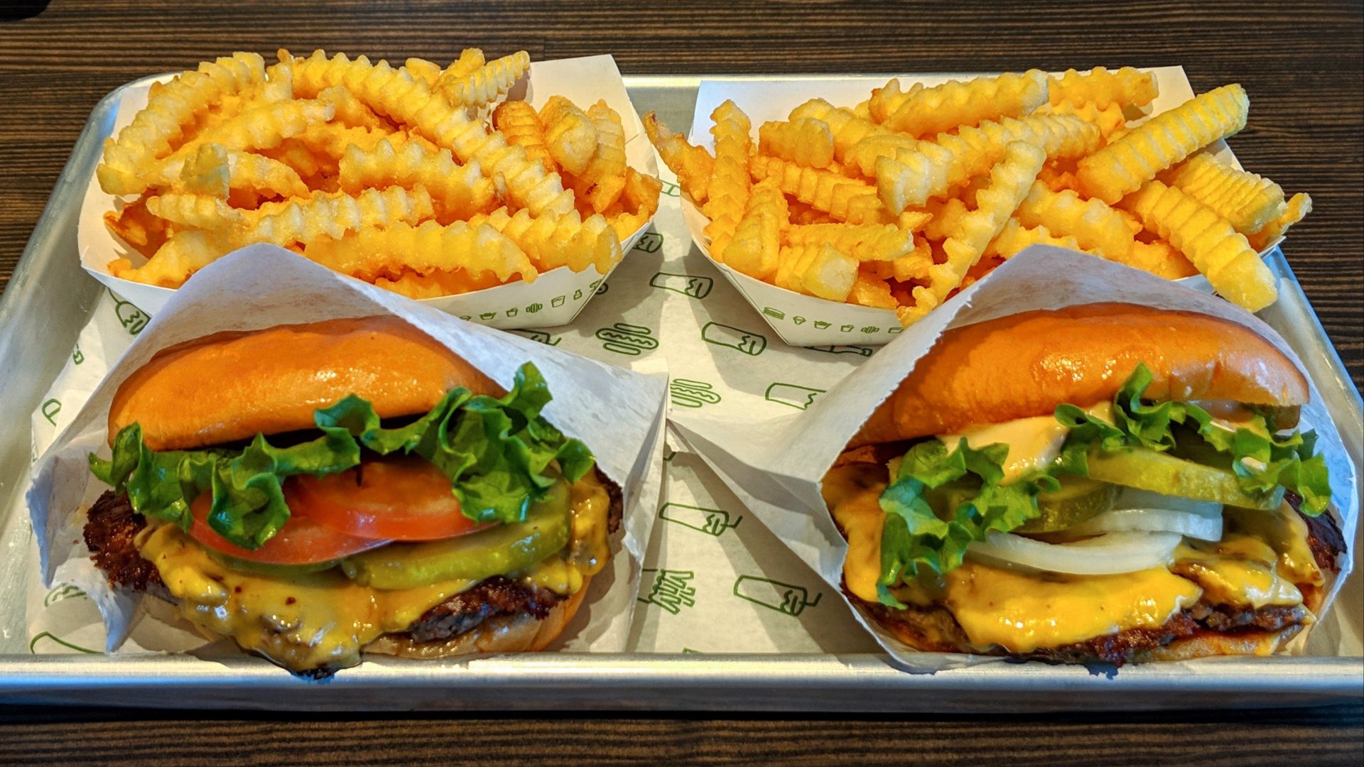 File:Shake Shack Burgers and Fries (46476069312).jpg