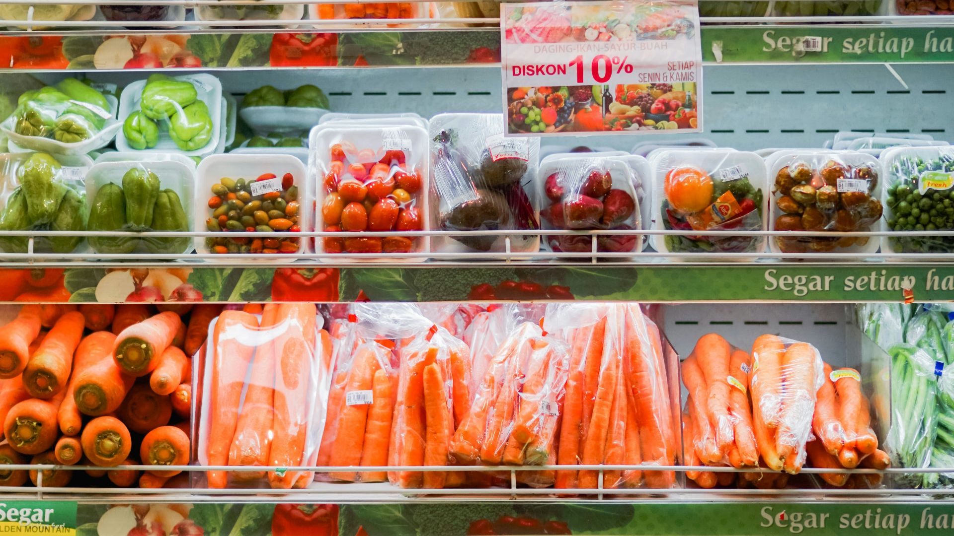 assorted-variety vegetable lot