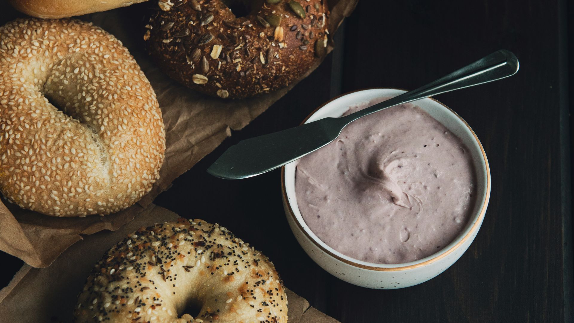 doughnuts with cream