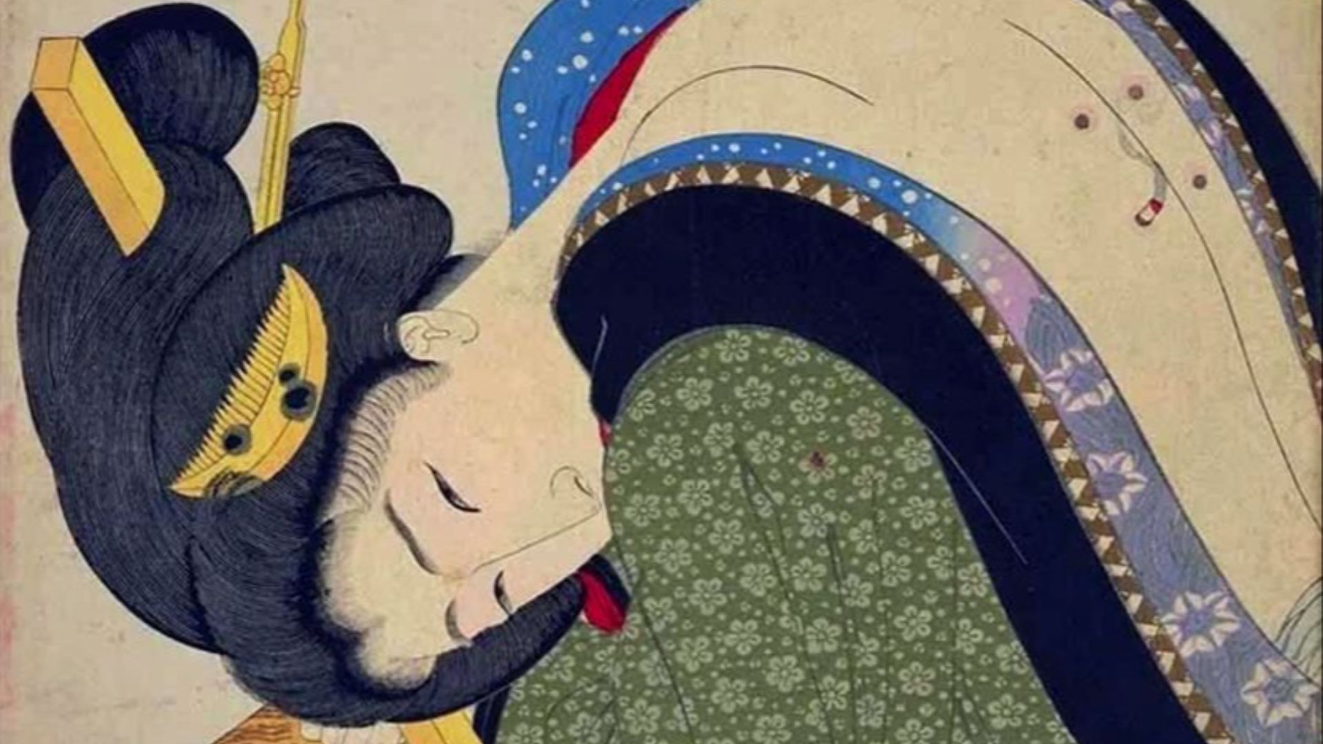 File:Yoshitoshi - Looking hot - the appearance of a housewife in the Bunsei era.jpg