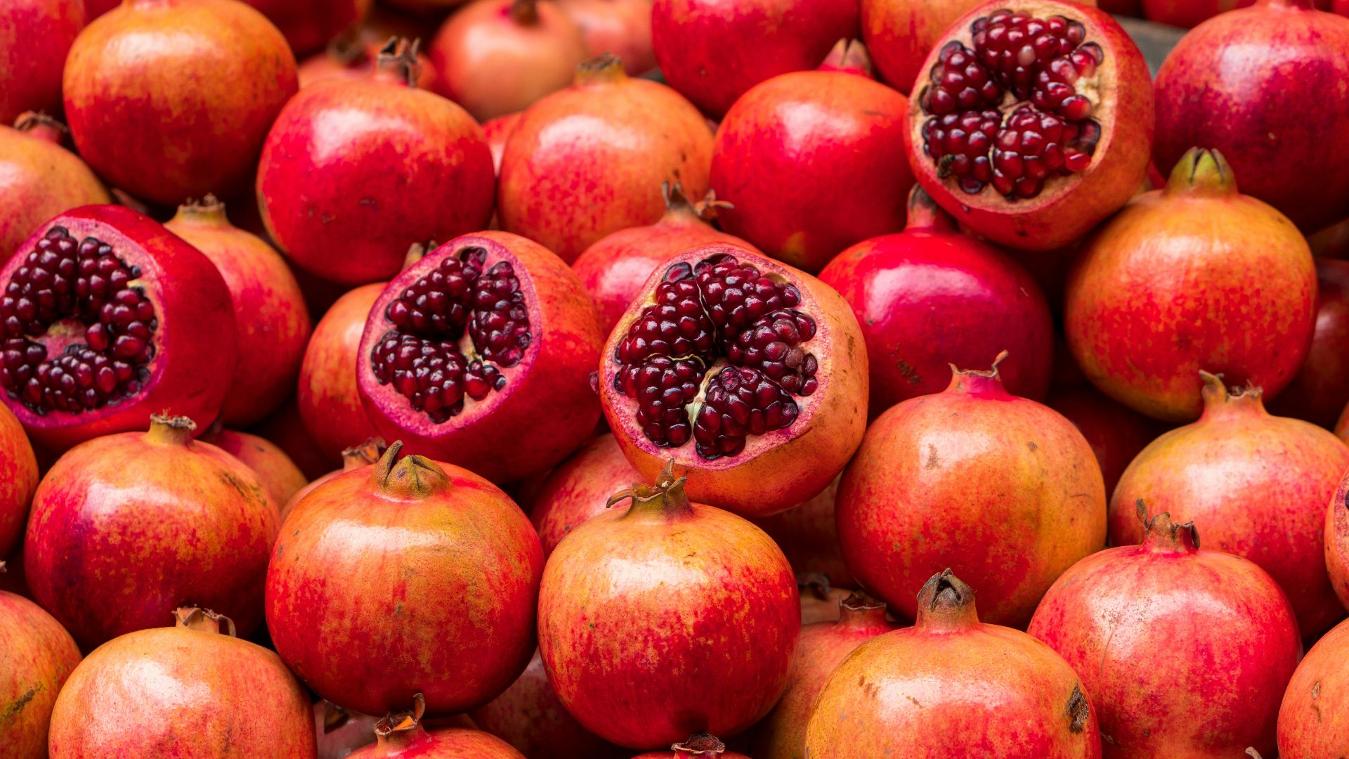 pomegranate fruits