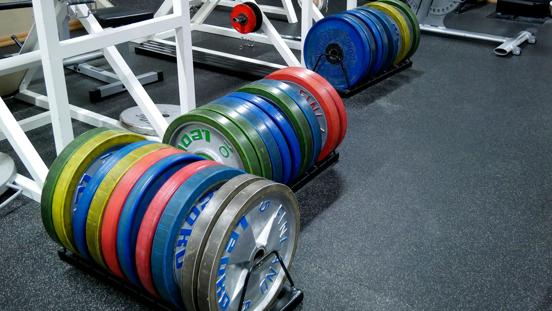 File:Weight plates in gym 20180112.jpg