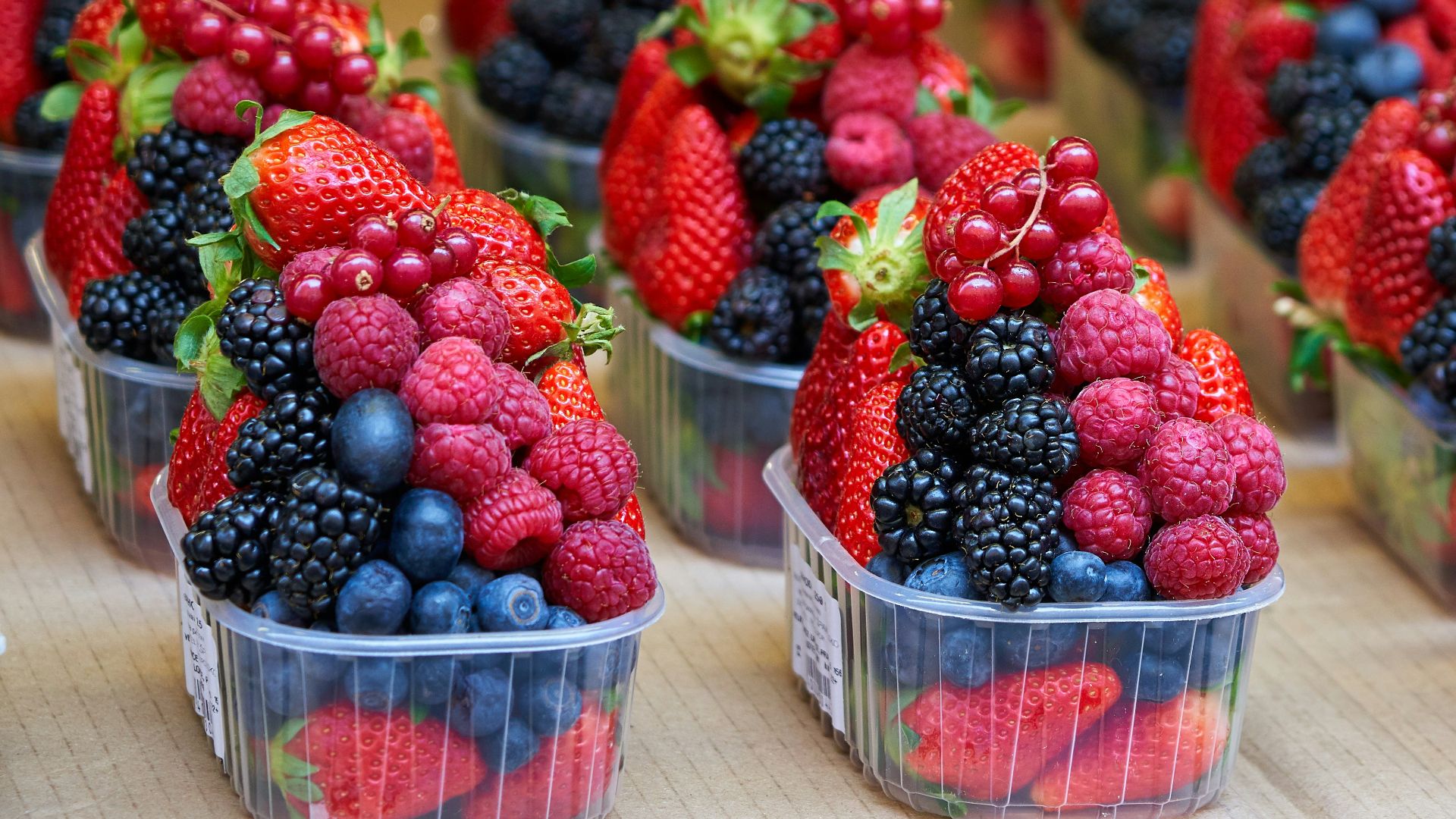 raspberry and blueberry lot