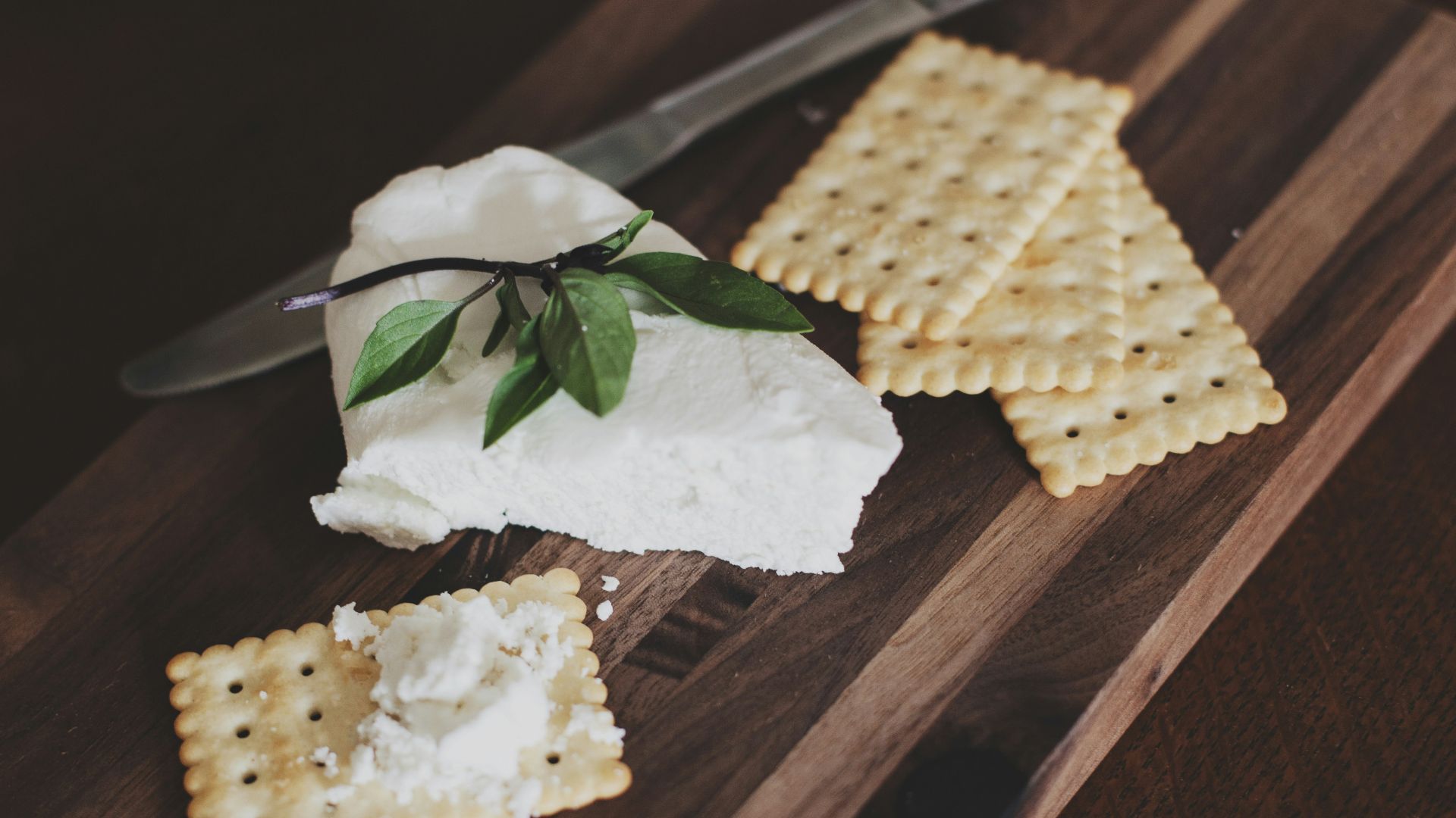 biscuits on chopping board