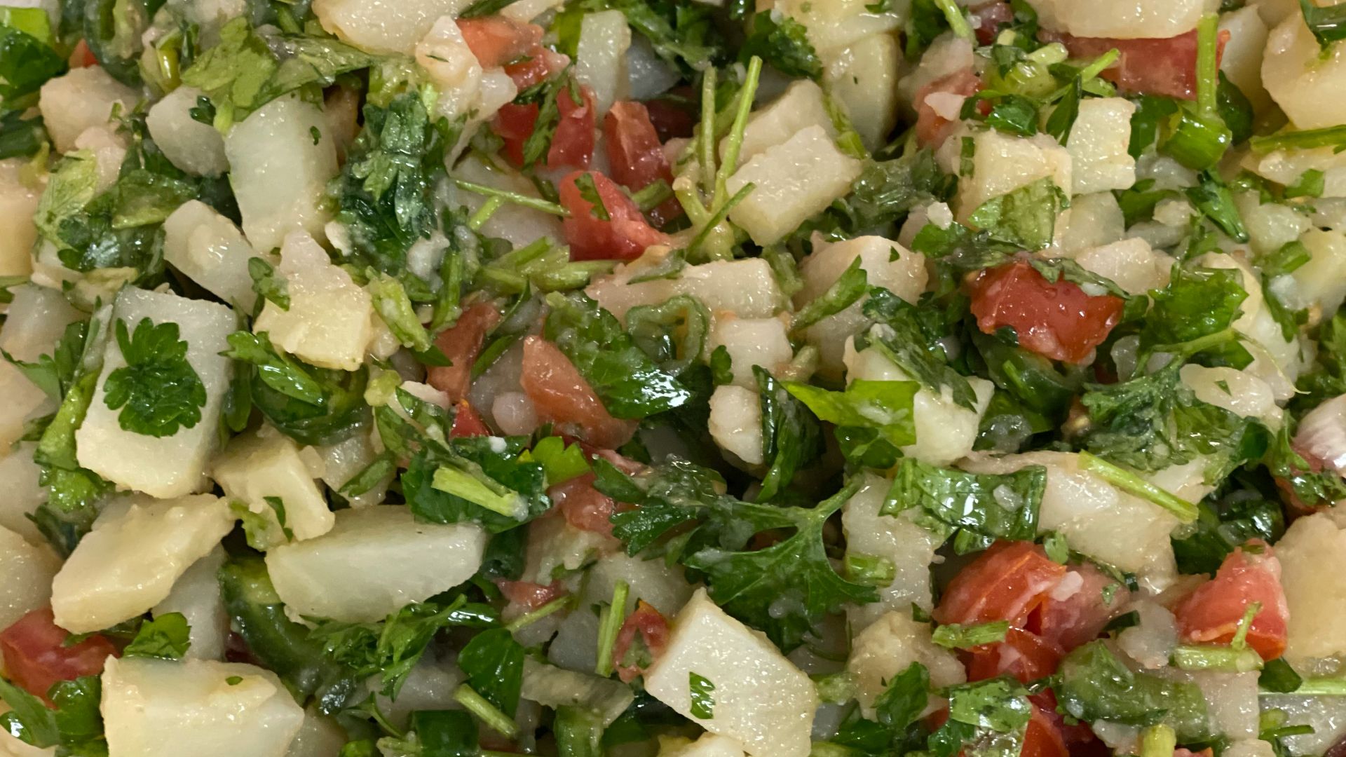 a plate of food that is on a table