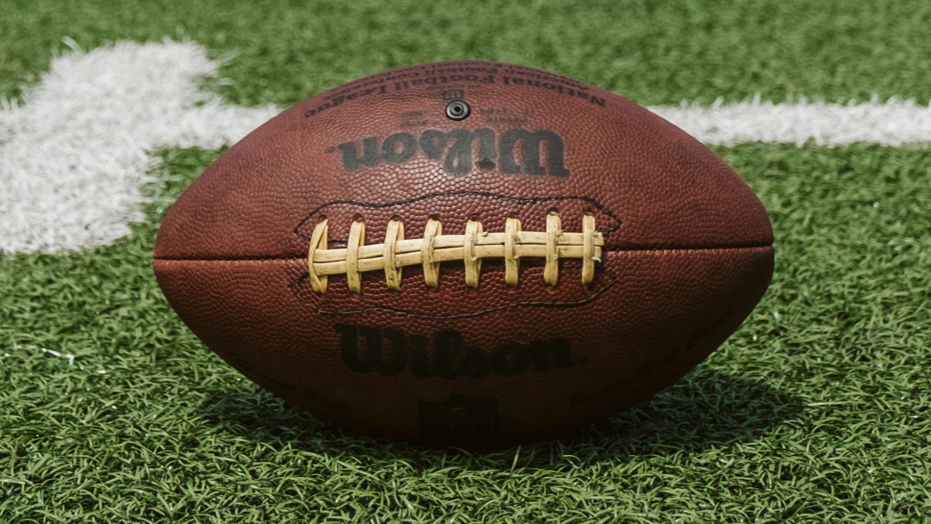 brown and black Wilson football