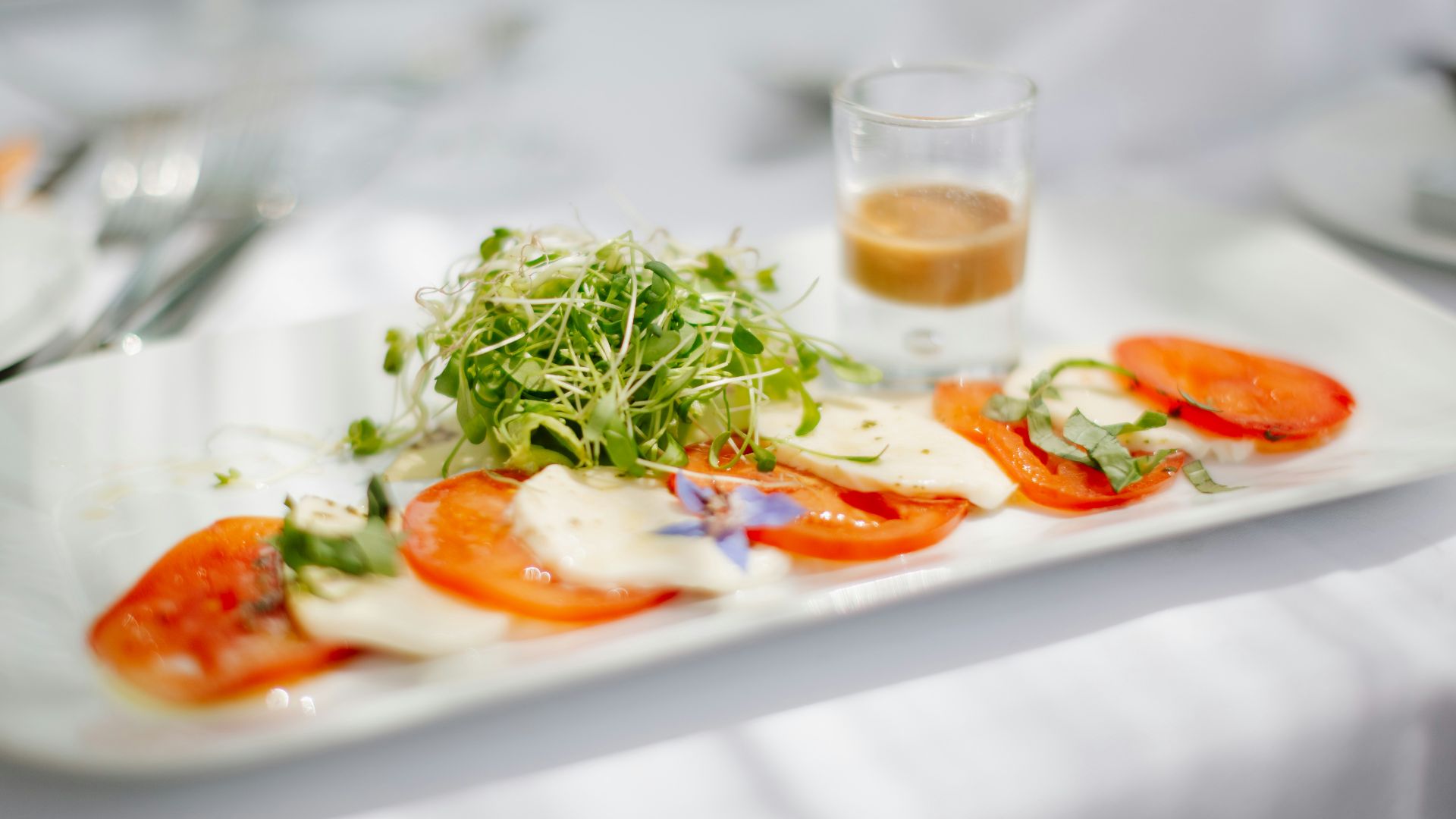 a plate of food