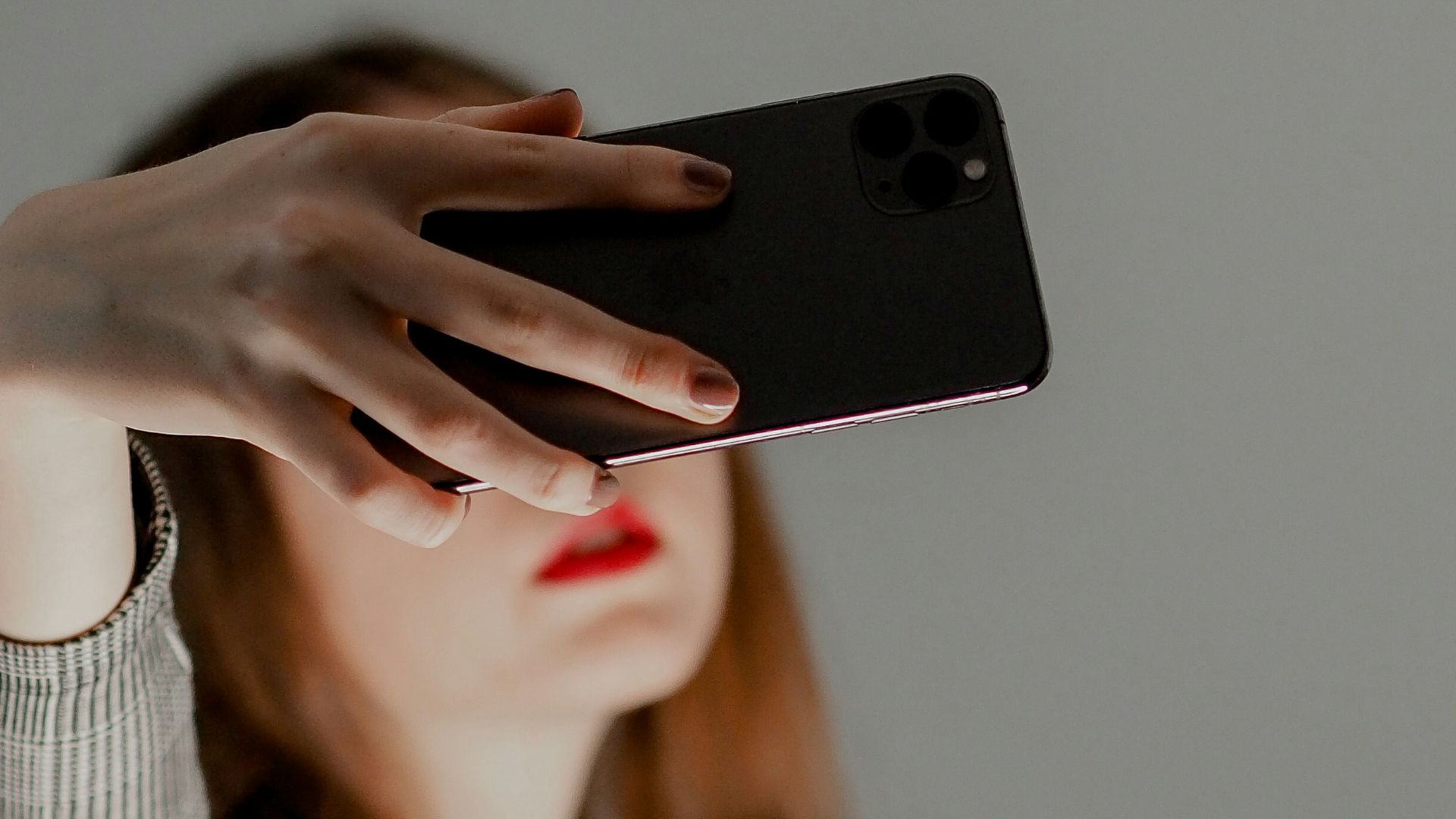 a person holding a phone
