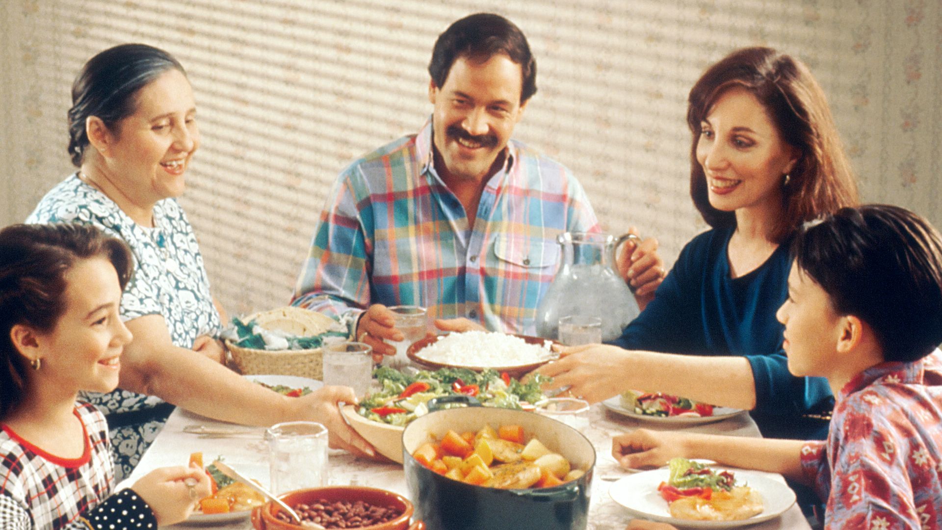 group of person eating indoors