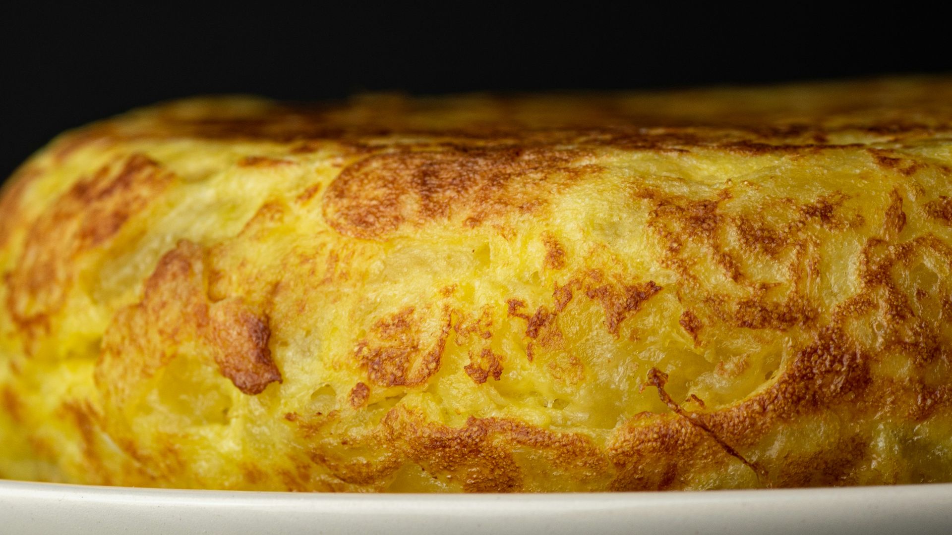 a close up of a piece of food on a plate