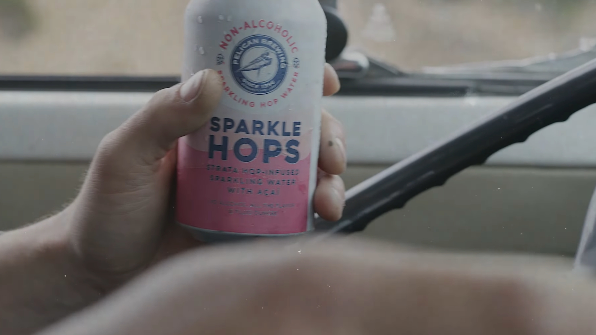 Hop-Infused Sparkling Water