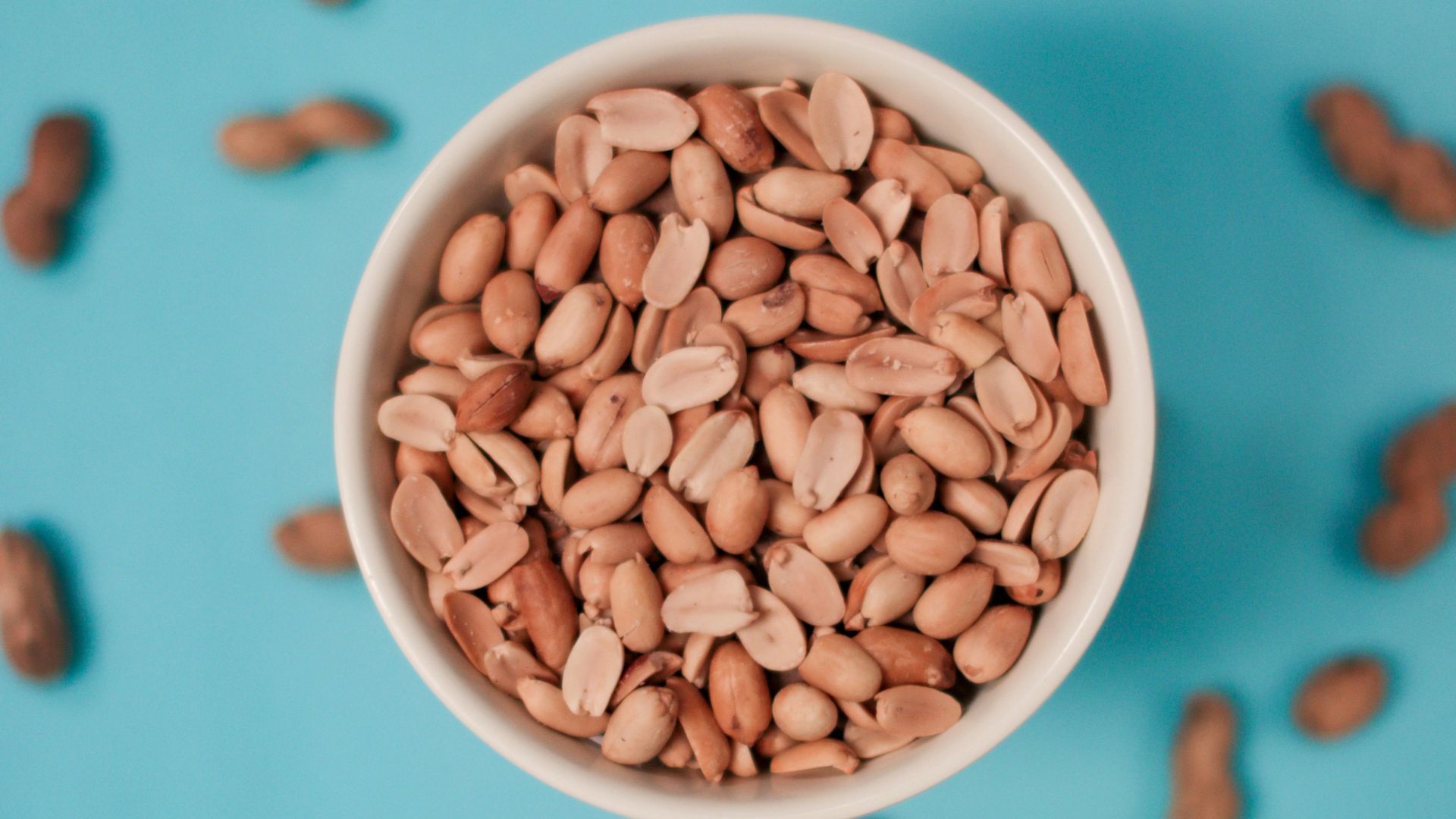 brown beans in white ceramic bowl
