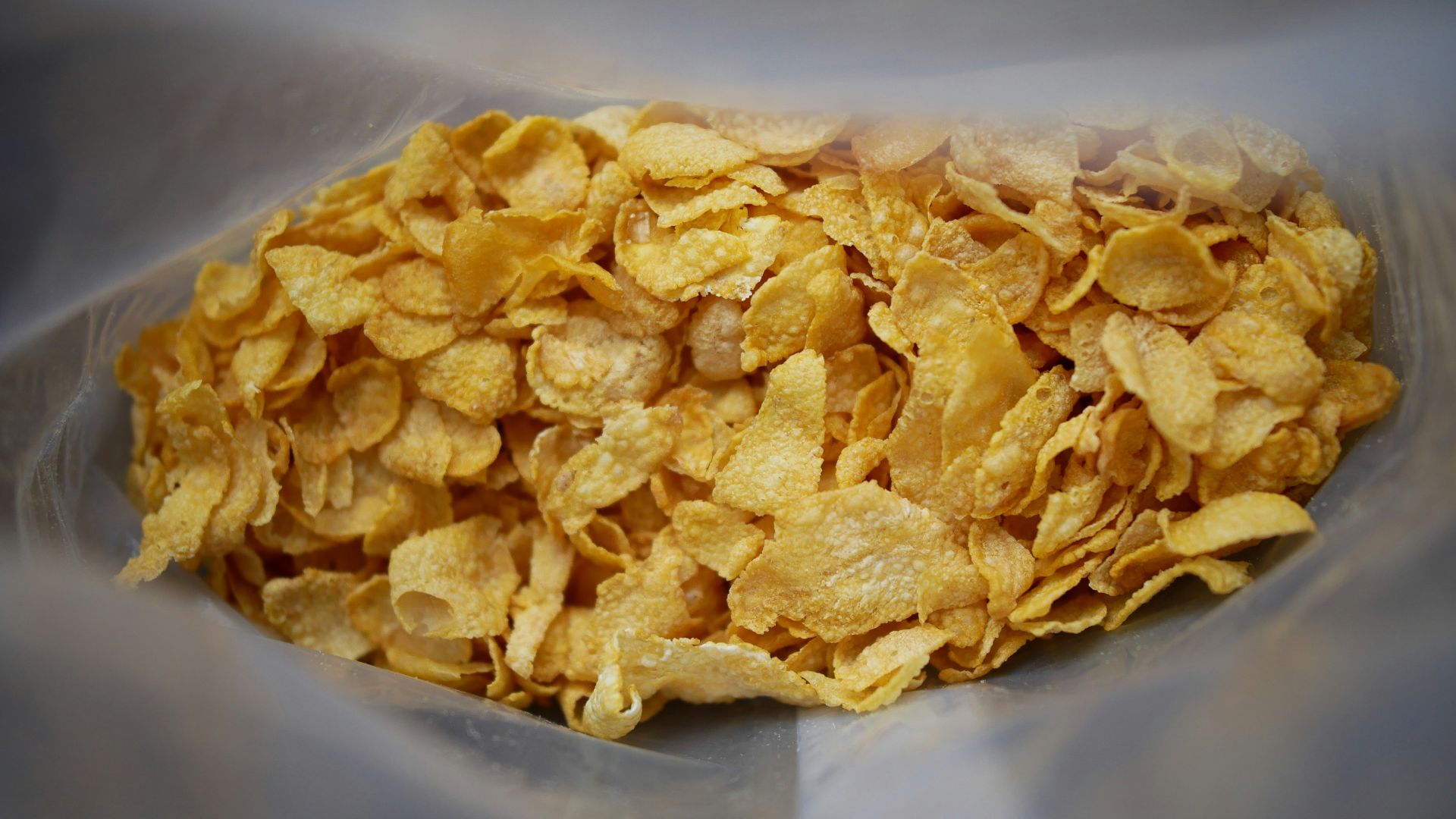 brown chips on white paper