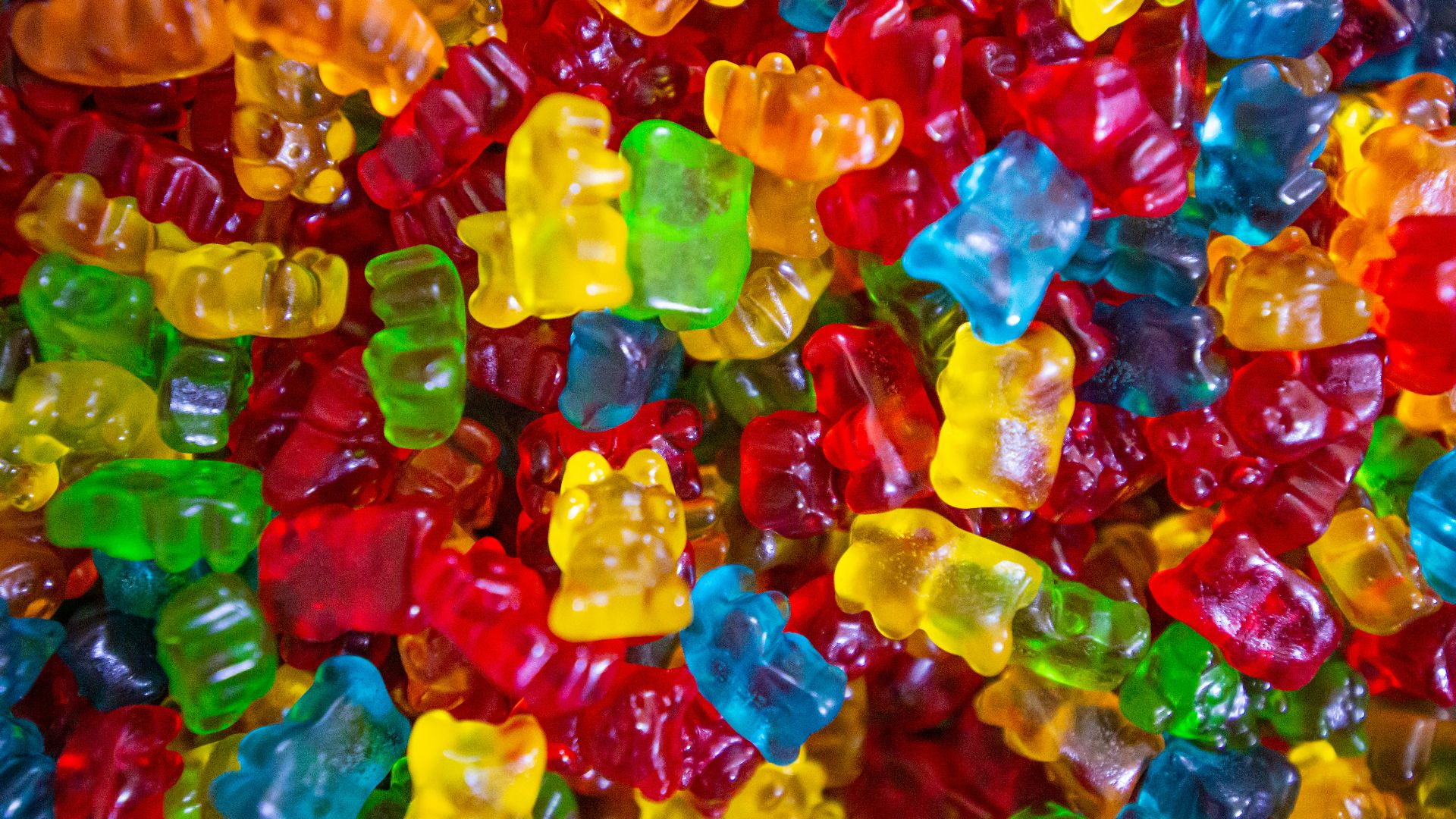 yellow green and red plastic beads