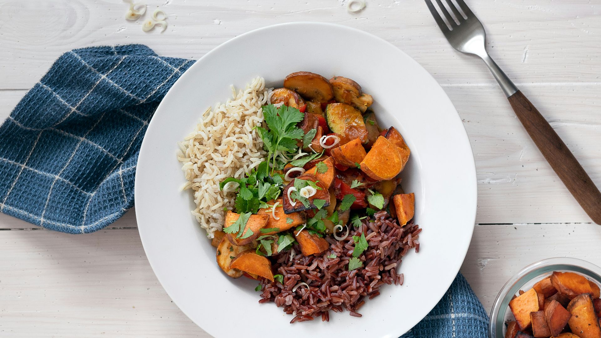 cooked vegetable on white plate