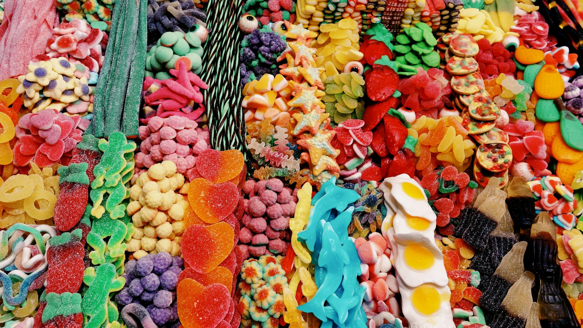 assorted-color fruits on display