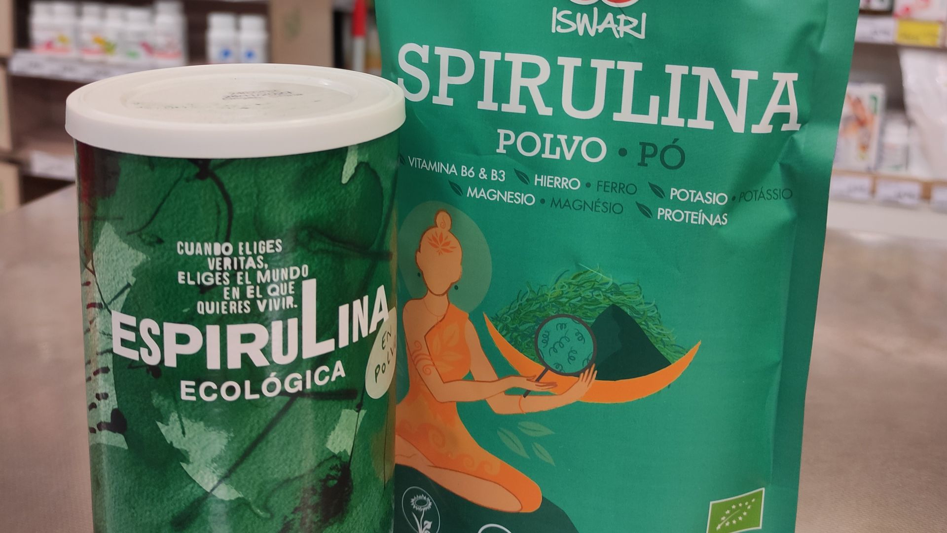 File:Spirulina en polvo productos.jpg