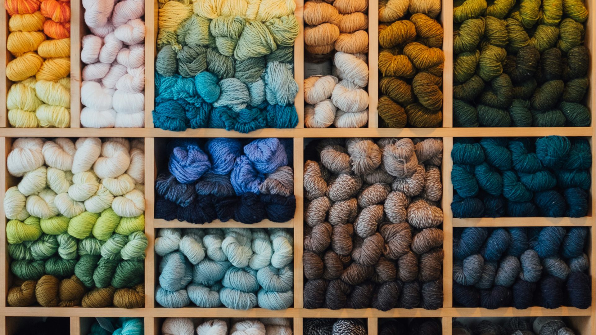 assorted-color textiles