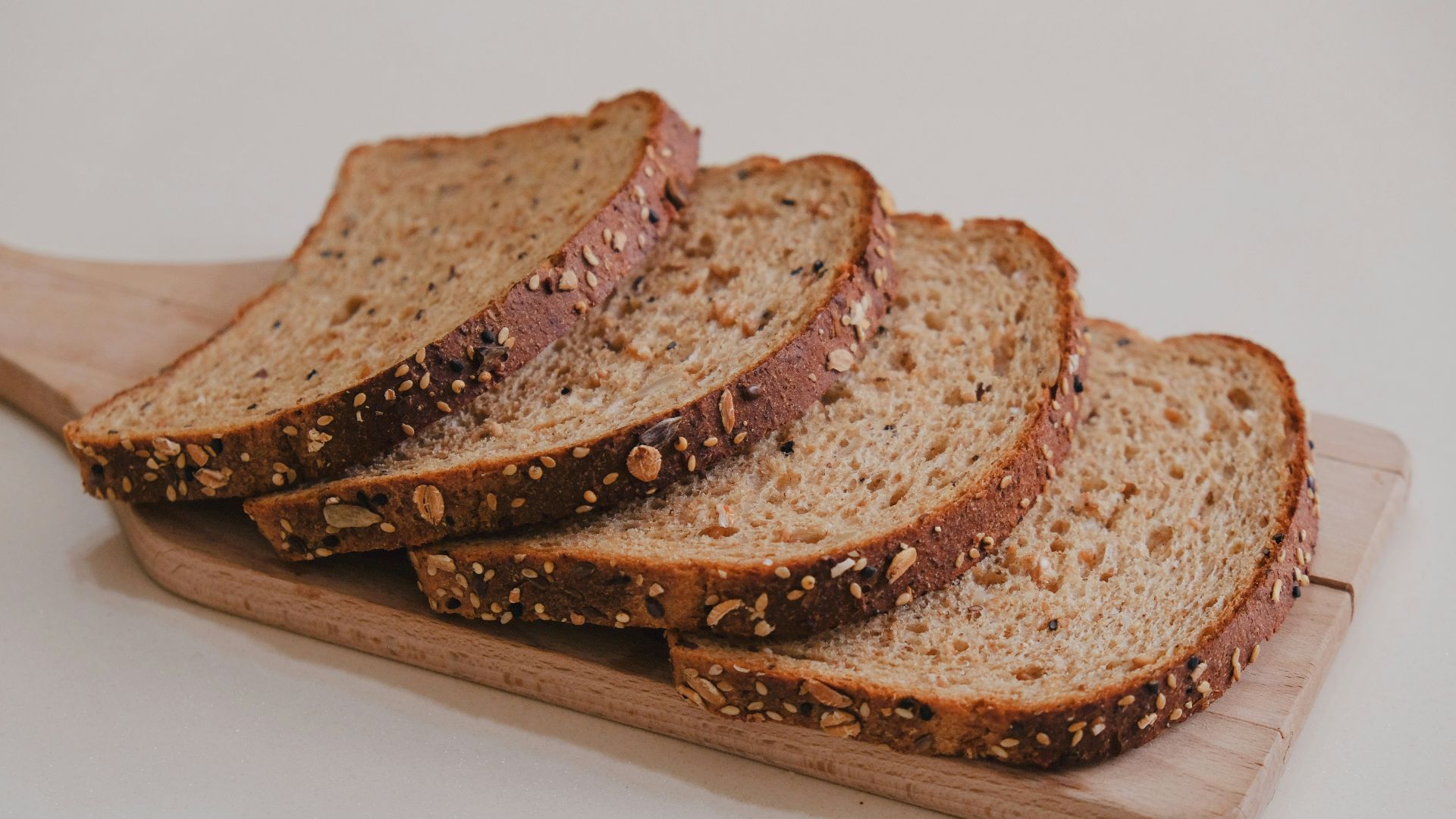 brown bread on brown wooden tray