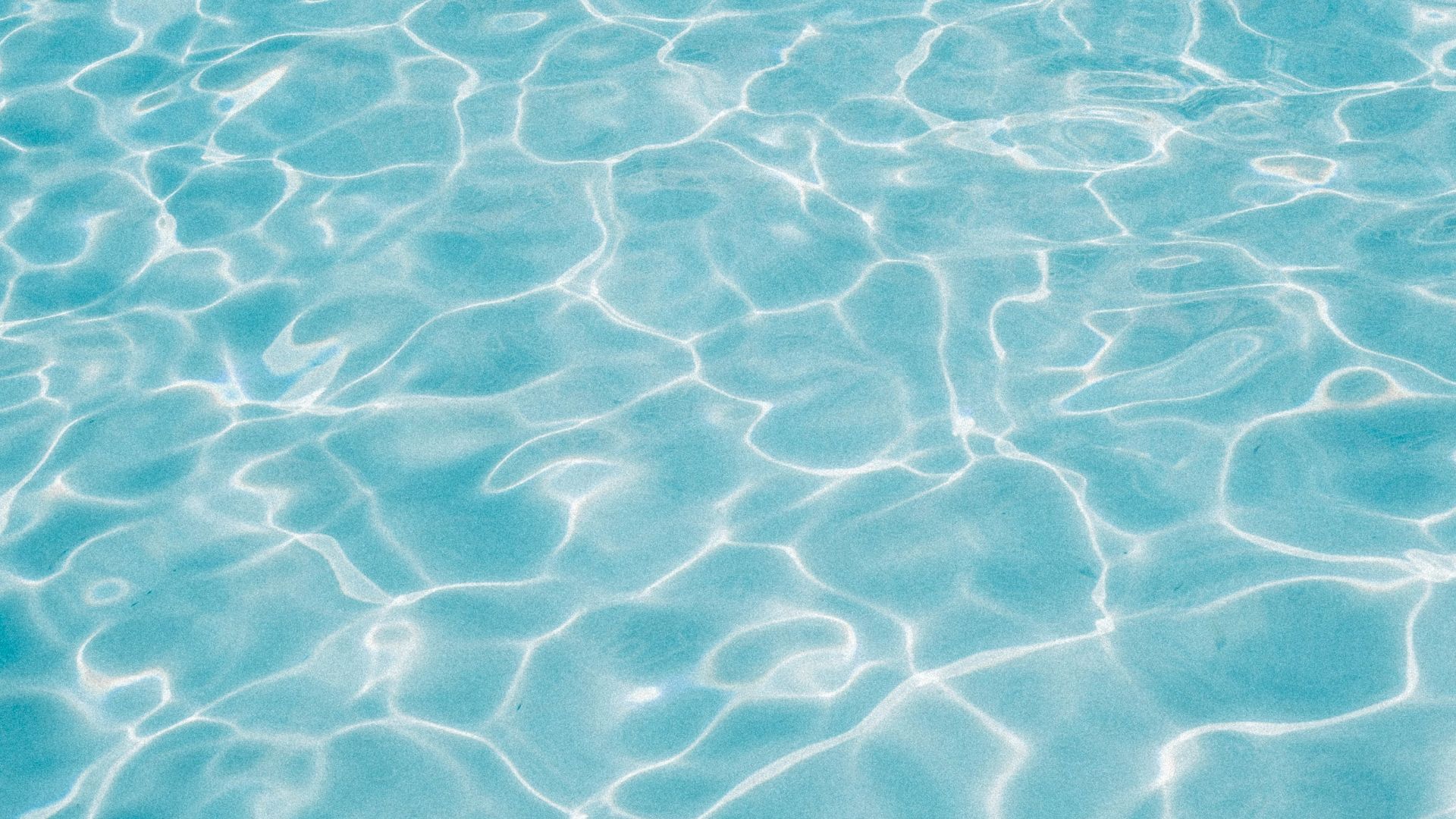 rippling crystal blue water