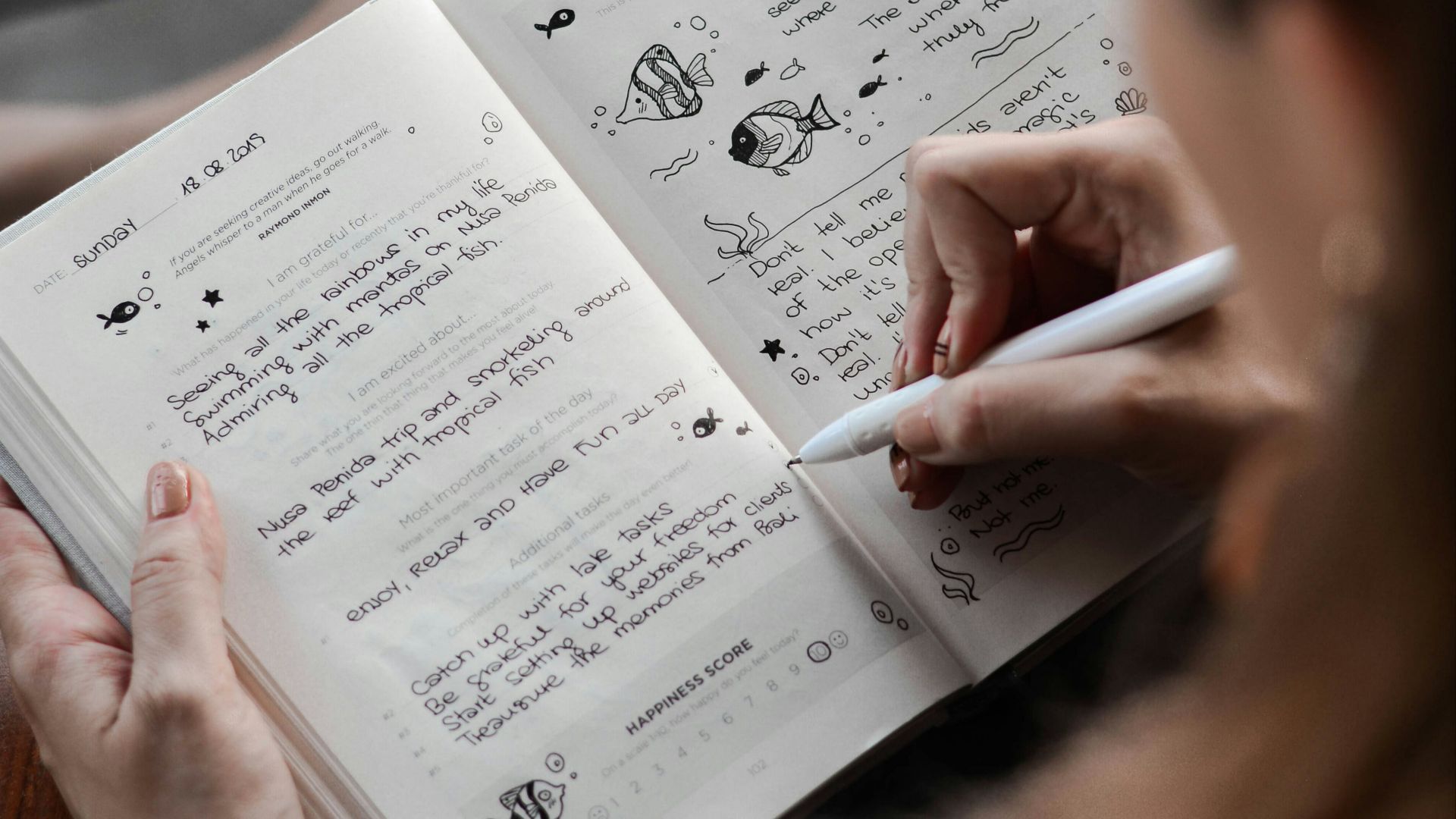 person riding on book