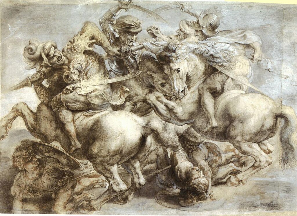 Peter Paul Ruben's Copy Of The Lost Battle Of Anghiari