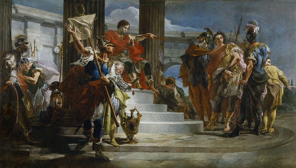 1024Px-Giovanni Battista Tiepolo - Scipio Africanus Freeing Massiva - Walters 37657