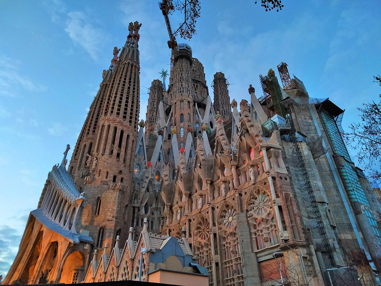 039 Basílica De La Sagrada Família, Angle C. Sardenya - C. Mallorca